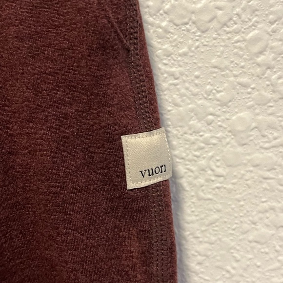 Vuori performance jogger in Mahogany Heather - Picture 2 of 4